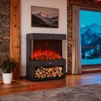 Elektrische haard Leora, 2 verwarmingsstanden, thermostaat,