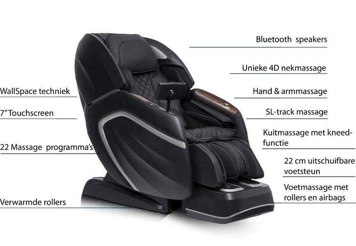 Elektrische massagestoel Flavia | BEST VERKOCHT, Sport en Fitness, Massageproducten, Massagestoel of Kussen, Nieuw, Ophalen of Verzenden