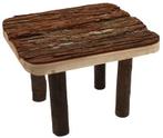 HAPPY PET RAW WOODEN PLATFORM 20X25X30 CM (Overige), Verzenden, Nieuw