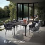 Tuinstoelen - Met kussens - Weerbestendig - Set van 2 - Donk, Tuin en Terras, Verzenden, Zo goed als nieuw