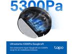 Tapo -  Rv30 Max Plus Robotstofzuiger  - Zwart, Verzenden, Nieuw, Reservoir, Robotstofzuiger