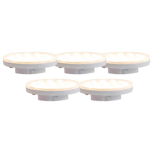 Set van 5 GX53 3-staps dimbaar in kelvin LED lampen 3W 350, Huis en Inrichting, Lampen | Overige