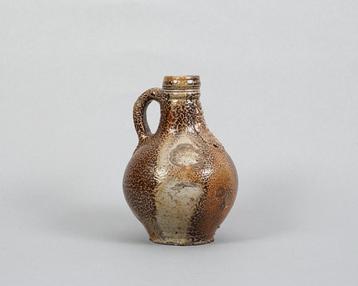 Aardewerken Baardmankruik met tijgerglazuur Frechen, ca 1600 beschikbaar voor biedingen