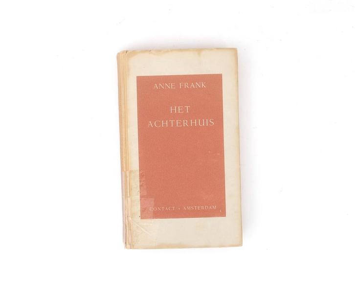 [1e druk] Anne Frank - Het Achterhuis - 1947 - eerste druk, Boeken, Prentenboeken en Plaatjesalbums