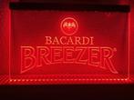 Bacardi breezer neon bord lamp LED cafe verlichting reclame, Verzamelen, Verzenden, Nieuw