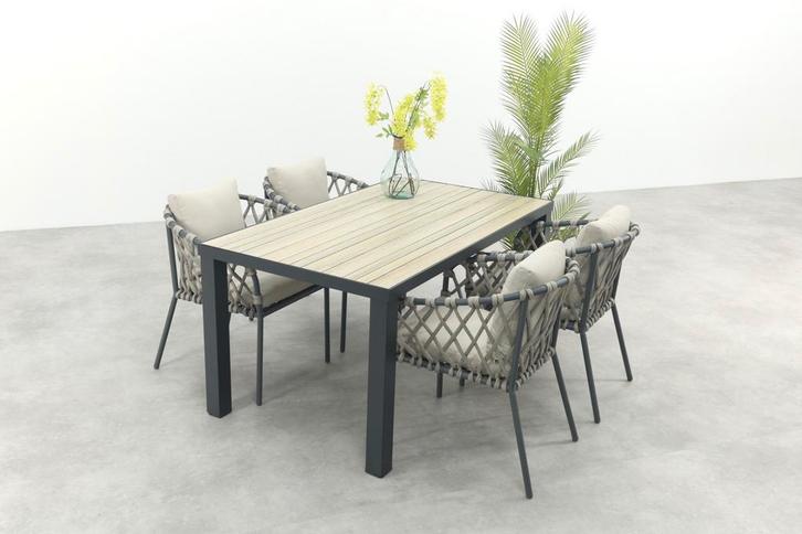 VDG Sara/Nola tuinset 160x90 cm., Tuin en Terras, Tuinsets en Loungesets, Tuinset, Nieuw, Overige materialen, Verzenden