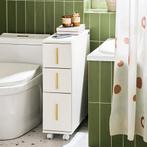 2dekans | SoBuy Toiletkast – Met Lades & Wielen – max. 19 kg, Huis en Inrichting, Woonaccessoires | Spiegels, Ophalen of Verzenden