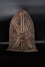 Prachtig schild Glagaw - mandala - Kameroen (Zonder, Antiek en Kunst, Kunst | Niet-Westerse kunst
