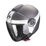 Scorpion EXO-CITY II SHORT - Mat Zilver/Wit, Motoren, Kleding | Motorhelmen, Verzenden, Nieuw met kaartje, S, Jethelm