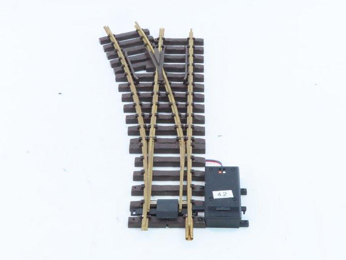 LGB G - 16150 - Modeltreinsporen (1) - Railkavel met wissel, Hobby en Vrije tijd, Modeltreinen | Overige schalen