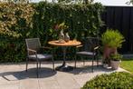 Lumino/Toscara stapelbare ronde bistroset Ø90 cm. -, Verzenden, Nieuw, Hout, Tuinset