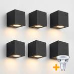 6 Stuks | Wandlamp / muurlamp / buitenlamp | Incl. 6x, Ophalen of Verzenden, Nieuw, Modern