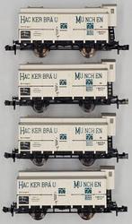 Minitrix N - 13417 - Modeltrein goederenwagon (4) - Vier, Nieuw