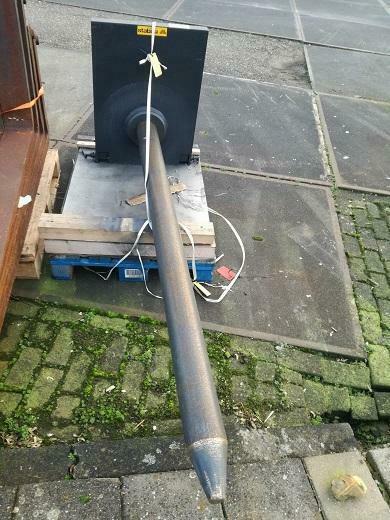 Tapijtdoorn | L= 2000 mm | diameter 120mm | 3600kg @ 1250mm, Zakelijke goederen, Machines en Bouw | Heftrucks en Intern transport