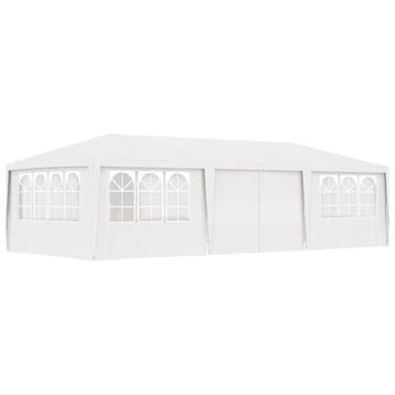 Partytent 4x9m Wit | Tweedekansje | Familie Aanbieding beschikbaar voor biedingen