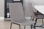 Eetkamerstoel - Zara - Donkergrijs - Jörn, Huis en Inrichting, Stoelen, Verzenden, Nieuw