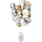 Helium Tank Bruiloft 19 delig, Verzenden, Nieuw