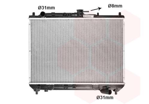 RADIATOR VOOR MAZDA 323 1989-1994 B61515200A, Auto-onderdelen, Airco en Verwarming, Nieuw, Ophalen of Verzenden