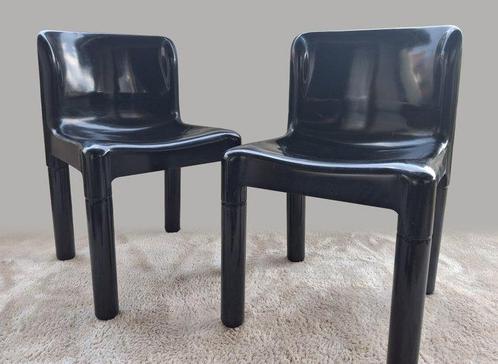 Kartell - Carlo Bartoli - Stoel (2) - Model 4875 - Plastic -, Antiek en Kunst, Antiek | Meubels | Stoelen en Banken