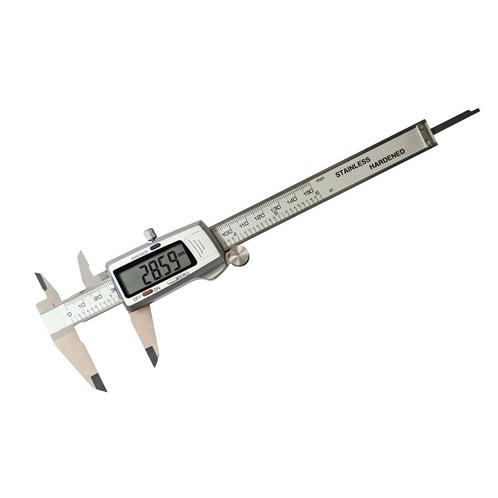 Silverline Digitale schuifmaat - roestvrij staal - 150 mm..., Doe-het-zelf en Verbouw, Gereedschap | Handgereedschap, Nieuw, Ophalen of Verzenden