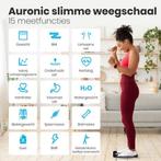 2dekans | Auronic Personenweegschaal - Lichaamsanalyse &, Sport en Fitness, Ophalen of Verzenden, Zo goed als nieuw