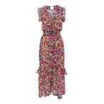 MISA • kleurrijke midi jurk Kidada • L, Kleding | Dames, Nieuw, MISA, Maat 42/44 (L), Roze