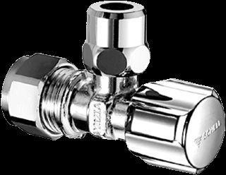 Shell Hoekstopkraan 12 x 10mm knel - zonder rozet, Doe-het-zelf en Verbouw, Buizen en Afvoer, Ophalen of Verzenden