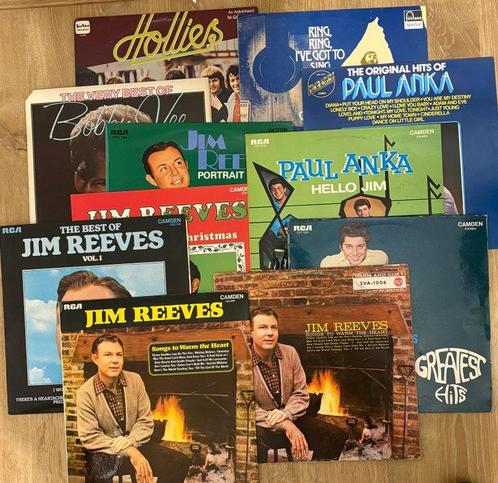 Paul Anka, Jim Reeves, Bobby Vee - Nine compilations and, Cd's en Dvd's, Vinyl Singles