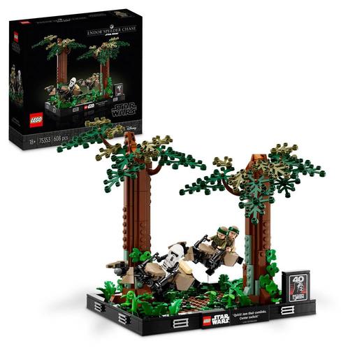 LEGO Star Wars - Endor™ Speeder Chase Diorama 75353, Kinderen en Baby's, Speelgoed | Duplo en Lego, Ophalen of Verzenden