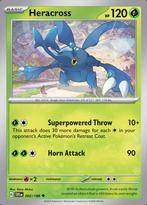 Heracross 02/198 reverse holo Scarlet&Violet, Hobby en Vrije tijd, Verzamelkaartspellen | Pokémon, Ophalen of Verzenden, Nieuw