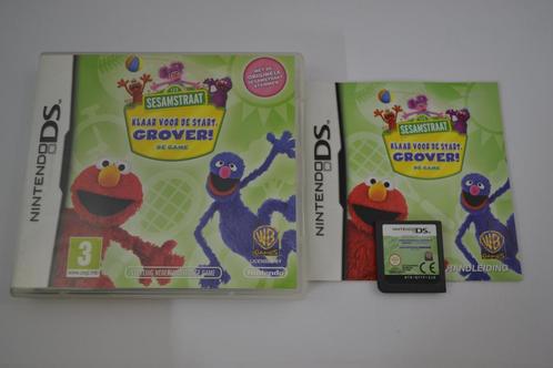 Sesamstraat - Klaar voor de Start - Grover! (DS HOL), Spelcomputers en Games, Games | Nintendo 2DS en 3DS, 1 speler, Zo goed als nieuw