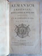 Testu - Almanach Impérial pour lannée - 1813, Antiek en Kunst
