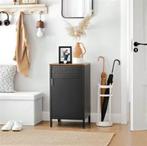 Industriële Kast – Metalen Opbergkast met Houten Deur, Verzenden, Nieuw in verpakking