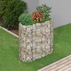 vidaXL Gabion plantenbak verhoogd 120x50x100 cm, 100 cm of meer, Verzenden, Nieuw, Metaal