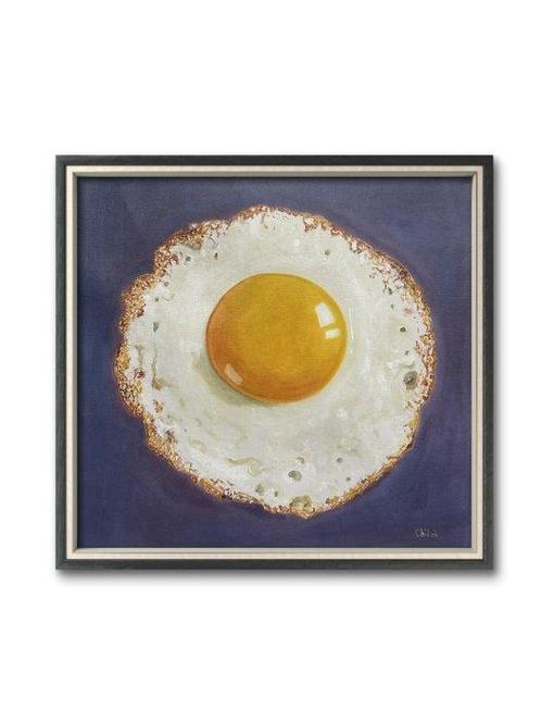 ChiLok - Fried egg L20, Antiek en Kunst, Kunst | Schilderijen | Modern