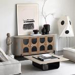 Stonekind - Dressoir - Birch, Eik, Glas, Metaal - Stonekind