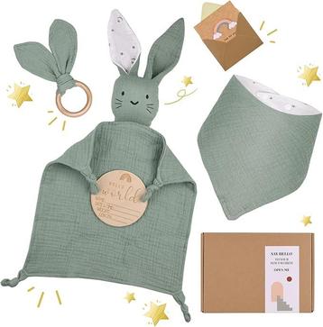 New Born Cadeauset - Jongens en Meisjes - Groen - Perfect beschikbaar voor biedingen