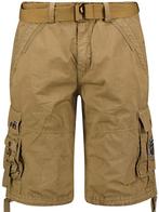 Heren Korte Broek Zakken Canadian Peak Beige Pantheoneak, Verzenden, Nieuw, Bruin