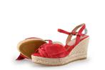 Kanna Sleehakken in maat 39 Rood | 10% extra korting, Kleding | Dames, Schoenen, Verzenden, Zo goed als nieuw, Schoenen met hoge hakken