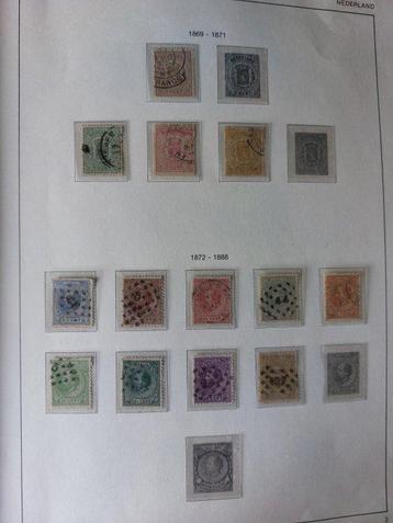 Nederland 1852/2024 - Ver gevorderde verzameling postzegels beschikbaar voor biedingen