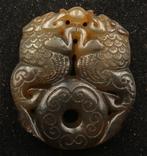Welvaartsamulet - Pixius, Bi-bewerkte schijf - Bescherming,