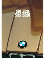 1980 BMW 5 SERIE BROCHURE ENGELS, Boeken, Auto's | Folders en Tijdschriften, Nieuw, BMW, Author
