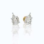 Oorbellen - 18 karaat Witgoud - 0.72ct. tw. Diamant, Nieuw