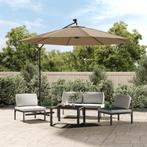 vidaXL Vervangingsdoek voor zweefparasol 350 cm taupe, Verzenden, Nieuw