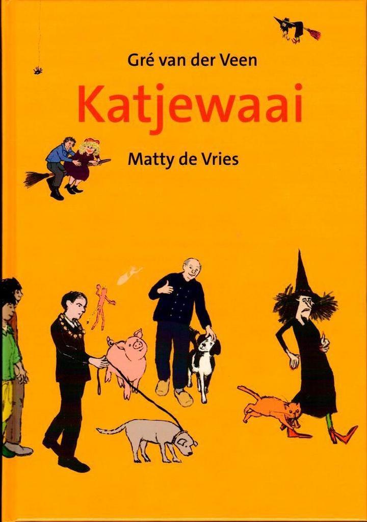 Katjewaai 9789070323707 Gre van der Veen, Boeken, Literatuur, Zo goed als nieuw, Verzenden