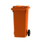 Mini-container 120 ltr - oranje, Huis en Inrichting, Woonaccessoires | Prullenbakken, Verzenden, Nieuw