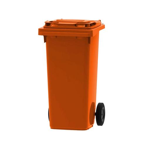 Mini-container 120 ltr - oranje, Huis en Inrichting, Woonaccessoires | Prullenbakken, Nieuw, Verzenden