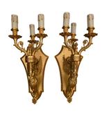 Fonderia Bronzetti Artistici Italia - Wandkandelaar (2) -, Antiek en Kunst