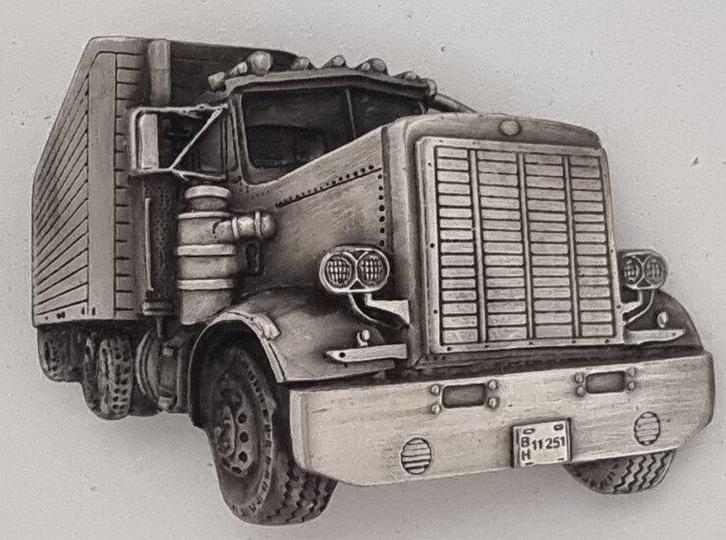 Truck Bigg  as kleurige Riem Gesp/Buckle, Kleding | Heren, Riemen en Ceinturen, Verzenden