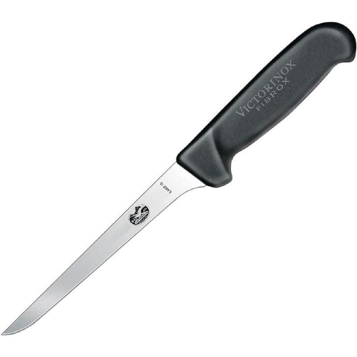 Uitbeenmes | RVS | Zwart | Lengte 263mm Victorinox, Zakelijke goederen, Horeca | Keukenapparatuur, Nieuw in verpakking, Verzenden